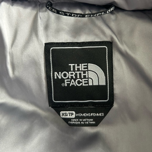 THE NORTH FACE Women's Miss Metro Hooded Water Resistant Down Parka Gray Size XS - Picture 14 of 16